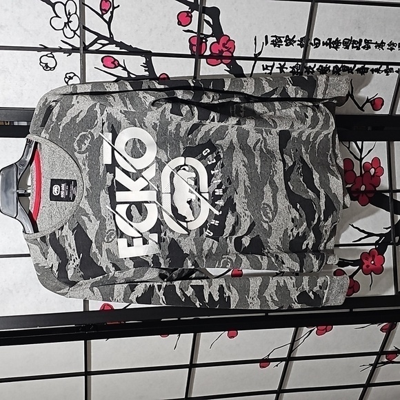 Ecko Unltd‎ Long Sleeve Camo Shirt Size Medium - Picture 1 of 5